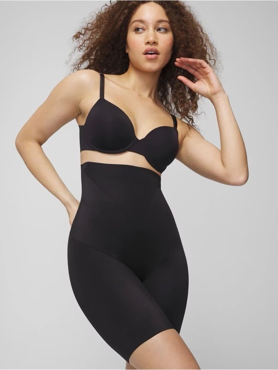 Soma Other - NWT SOMA Shaping Vanishing Edge High-Waist Thigh Slimmer Shorts Black Size Large